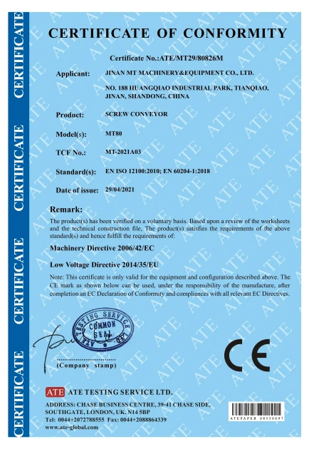 ISO Certificate