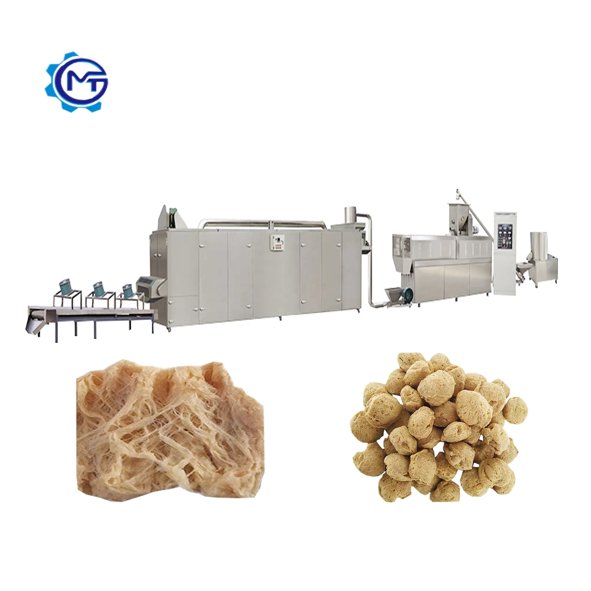 New High Efficiency Protein Production Line Plant Protein Equipment for Artificial Vegetarian Meat Processing Food Grade