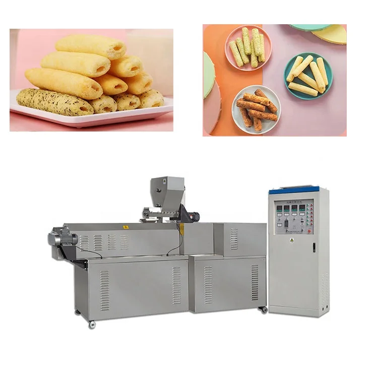 High Efficiency Automatic Puffed Snacks Making Machine Commercial Other Snack Food Processing Equipment for Factory