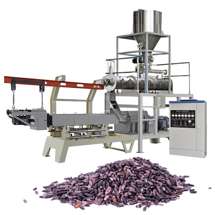 Fully Automatic New Style Complete Production Line for Artificial Nutritious Rice Made in China Grain Product Making Machines