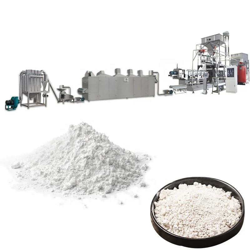 High Quality Nutrition Powder Machinery Tapioca Potato Rice Corn Bean Modified Starch Production Line