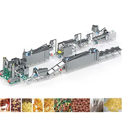 Breakfast Cereals Corn Flakes OEM Making Machine