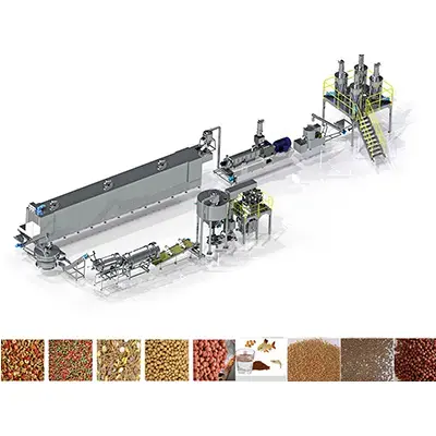 Floating Fish Feed OEM Processing Line
